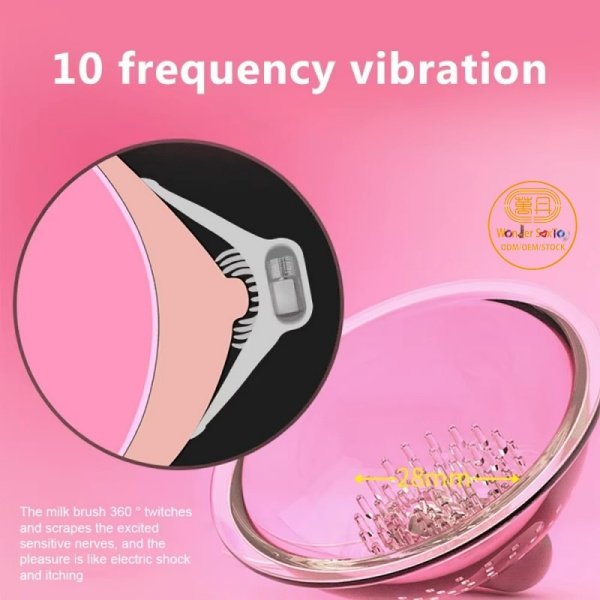Main-04 Nipple Vibrator Vagina Breast Enlargement Massager Clitoris Sucker