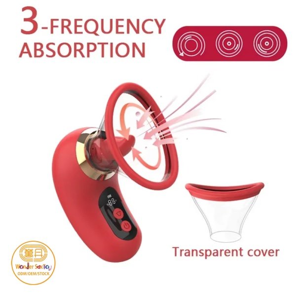 Main-05 tongue vibrator Nipple Vagina Clit Stimulator