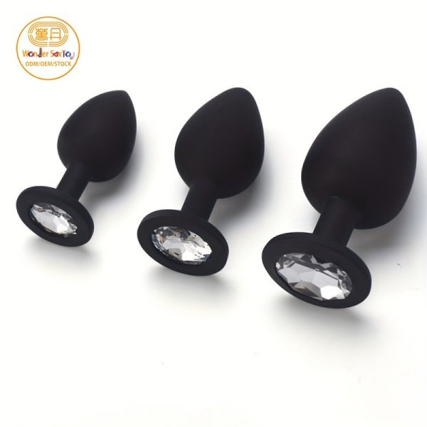 Main picture 01 Butt Plug Diamond Silicone Anal Butt Plug Vestibular Stimulator Masturbator Main picture 01 Butt Plug Diamond Silicone Anal Butt Plug Vestibular Stimulator Masturbator