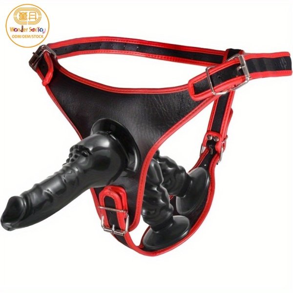 Main picture 01 Strap On Dildo Pants with 3 Removable Massager Dildos for Anal G Spot Adjustable Strap Main picture 01 Strap On Dildo Pants with 3 Removable Massager Dildos for Anal G Spot Adjustable Strap