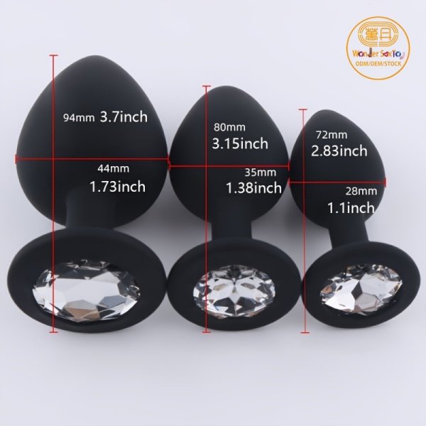 Main picture 04 Butt Plug Diamond Silicone Anal Butt Plug Vestibular Stimulator Masturbator Main picture 04 Butt Plug Diamond Silicone Anal Butt Plug Vestibular Stimulator Masturbator
