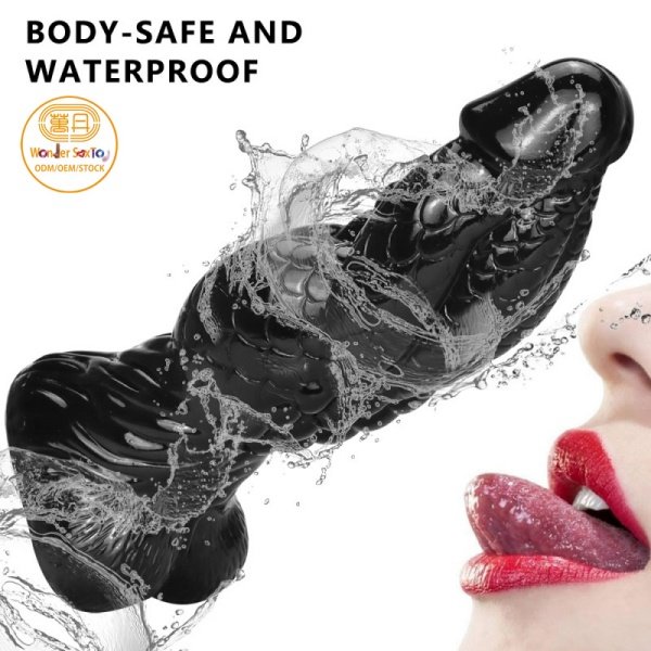 Main picture 05 Monster Dildo Large Anal Plug Dragon Scale Dildo Masturbator Strong Suction Cup Massager