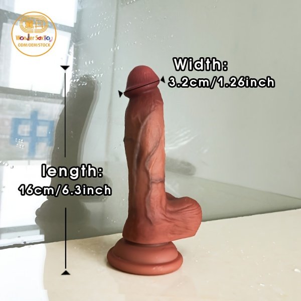 Main picture 05 Small Size Realistic Dildo Remote Control Vibrator with Telescopic G-Spot Plug Main picture 05 Small Size Realistic Dildo Remote Control Vibrator with Telescopic G-Spot Plug
