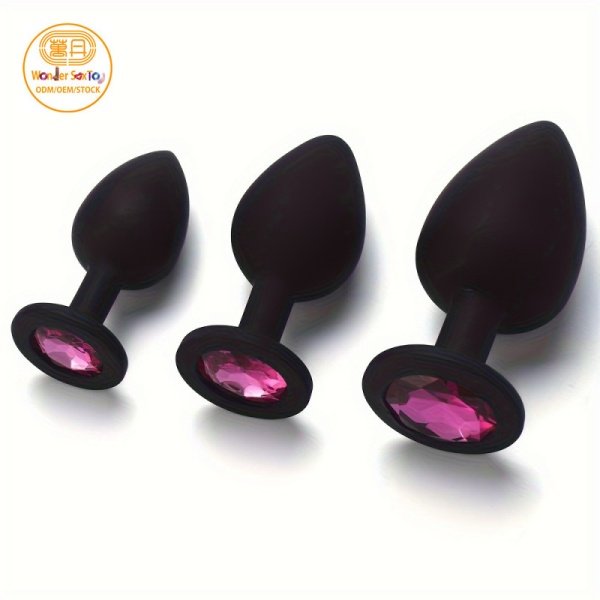Main picture 06 Butt Plug Diamond Silicone Anal Butt Plug Vestibular Stimulator Masturbator Main picture 06 Butt Plug Diamond Silicone Anal Butt Plug Vestibular Stimulator Masturbator