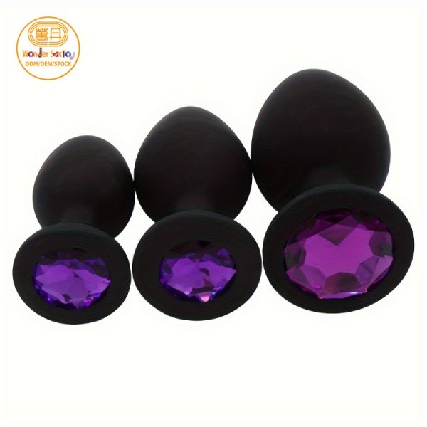 Main picture 07 Butt Plug Diamond Silicone Anal Butt Plug Vestibular Stimulator Masturbator Main picture 07 Butt Plug Diamond Silicone Anal Butt Plug Vestibular Stimulator Masturbator