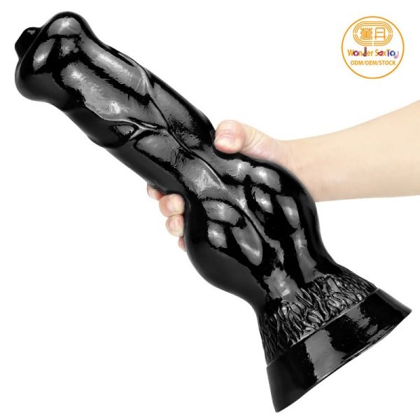 Product details-02 Huge Dildo 10.5cm Wide Long Thick Dog Dildo Female Masturbator Penis Product details-02 Huge Dildo 10.5cm Wide Long Thick Dog Dildo Female Masturbator Penis