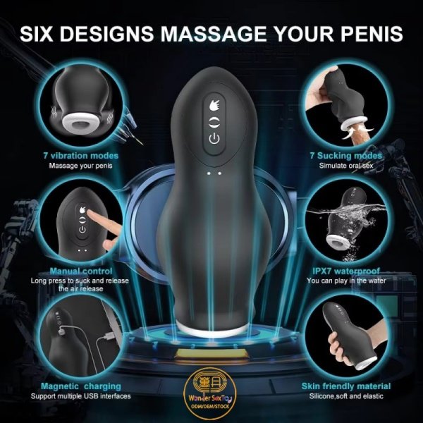 08 Automatic Male Masturbator Vagina Pussy Sucking Vibration Massager Blowjob Masturbation Cup 08 Automatic Male Masturbator Vagina Pussy Sucking Vibration Massager Blowjob Masturbation Cup