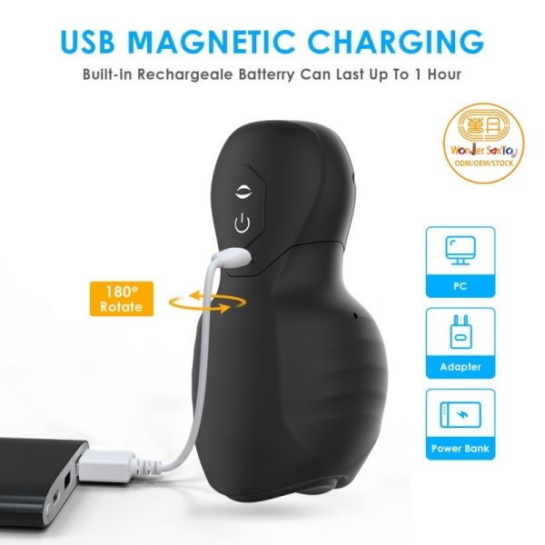 MA48E6~1 Main picture 05 Functions Blowjob Simulator Automatic Male Masturbator Cock Vibrator Penis Exerciser