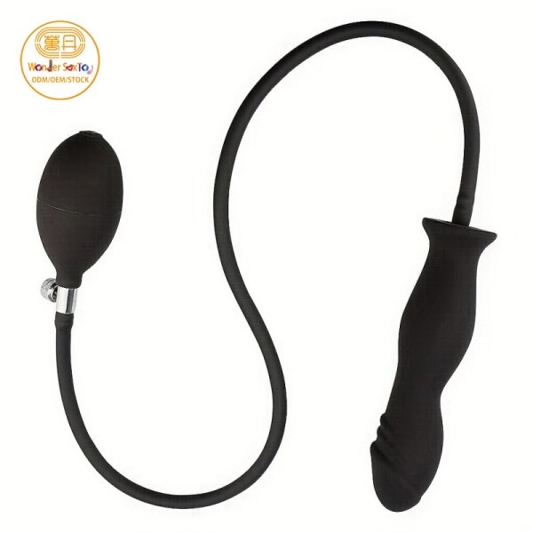 Main picture 01 Inflate Butt Plug Silicone Enema Anal Expander Dildo Pump Ass Dilator Main picture 01 Inflate Butt Plug Silicone Enema Anal Expander Dildo Pump Ass Dilator