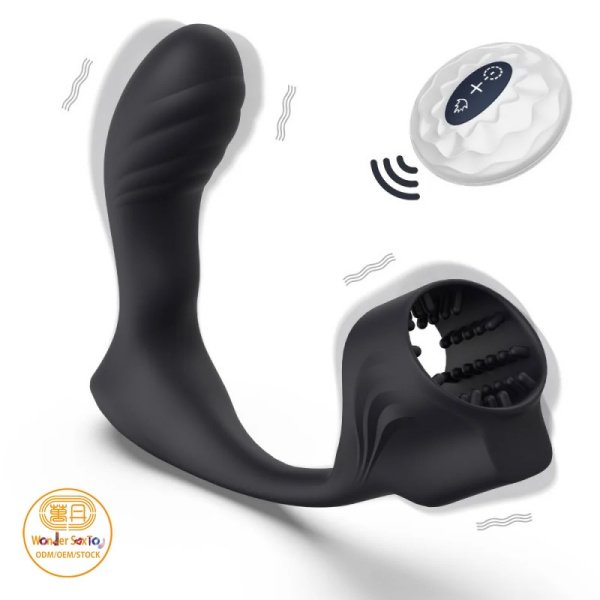 Main picture 01 Prostate Massager Remote Wireless Anal Vibrator with Butt Plug Main picture 01 Prostate Massager Remote Wireless Anal Vibrator with Butt Plug