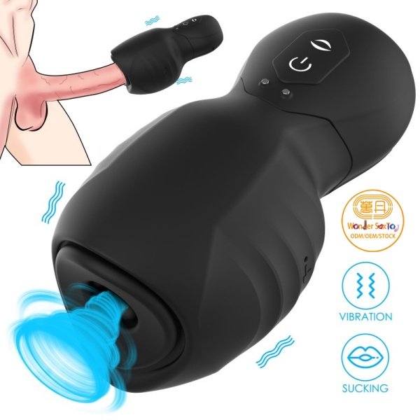 Main picture 02 Blowjob Simulator Automatic Male Masturbator Cock Vibrator Penis Exerciser