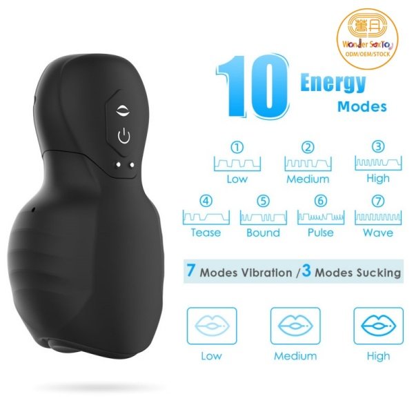Main picture 07 10 modes Blowjob Simulator Automatic Male Masturbator Cock Vibrator Penis Exerciser Main picture 07 10 modes Blowjob Simulator Automatic Male Masturbator Cock Vibrator Penis Exerciser