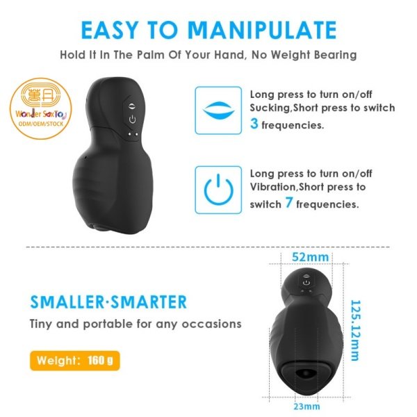 Main picture 08 Sizes Blowjob Simulator Automatic Male Masturbator Cock Vibrator Penis Exerciser Main picture 08 Sizes Blowjob Simulator Automatic Male Masturbator Cock Vibrator Penis Exerciser
